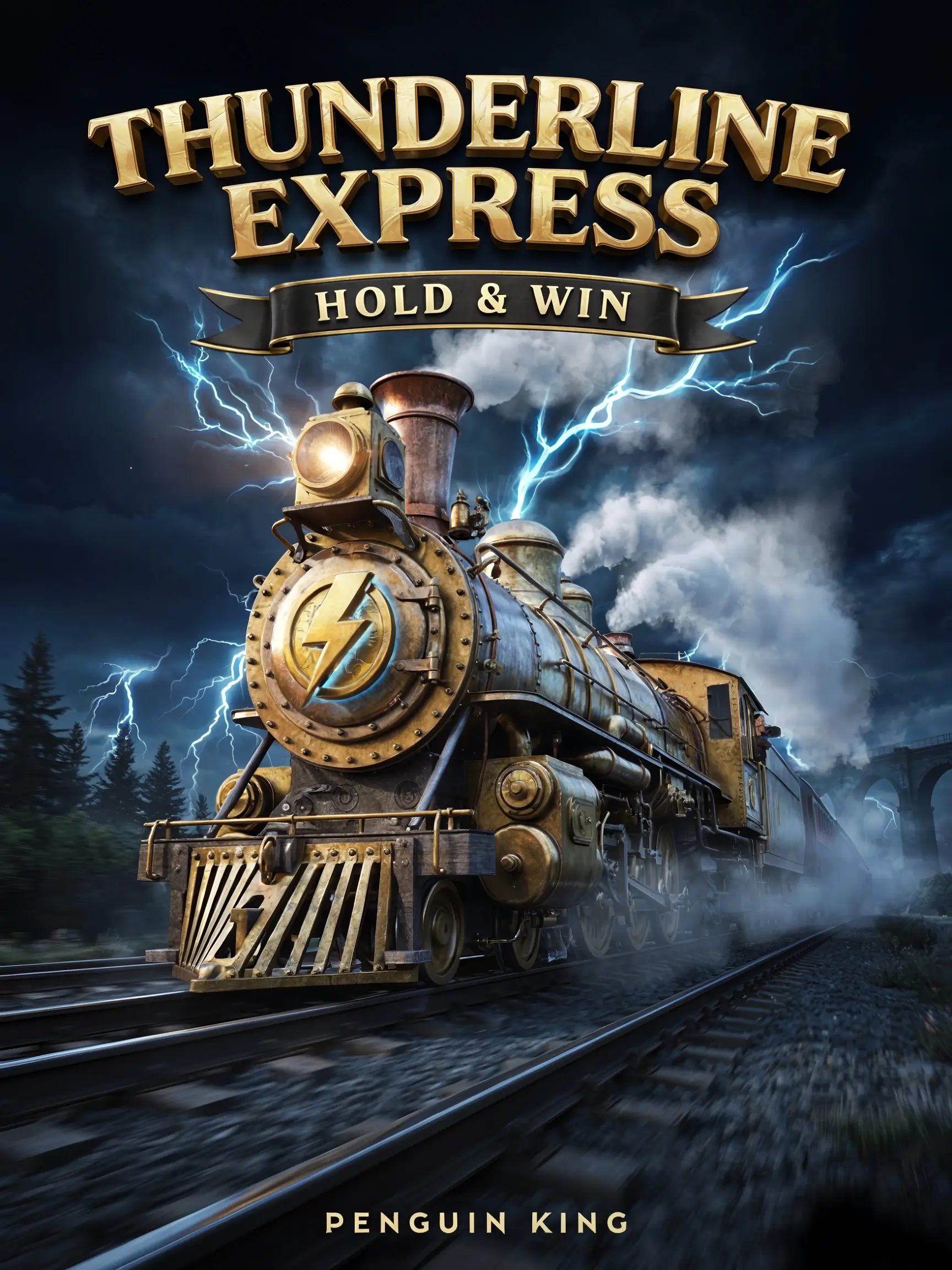 Thunderline Express pokie loading screen